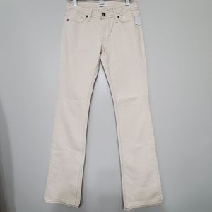 Habitual LA Bombshell Cream Low Rise Bootcut Jeans